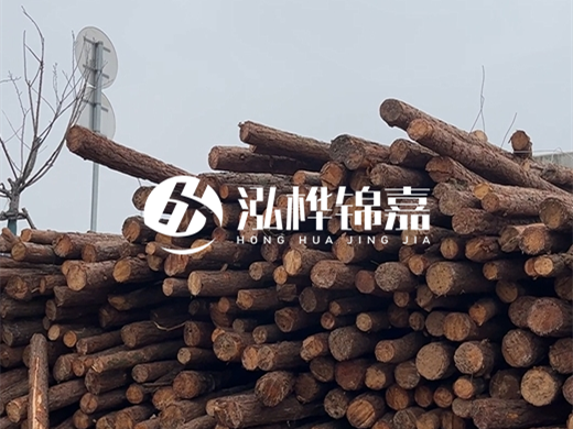 浙江打樁木源頭廠家泓樺錦嘉-8米木樁打拔多少錢一根？