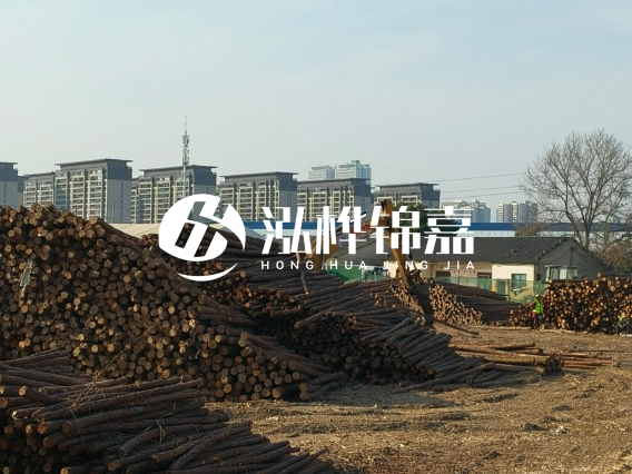 河南松木樁廠家泓樺錦嘉-松木樁直徑是小頭還是大頭？
