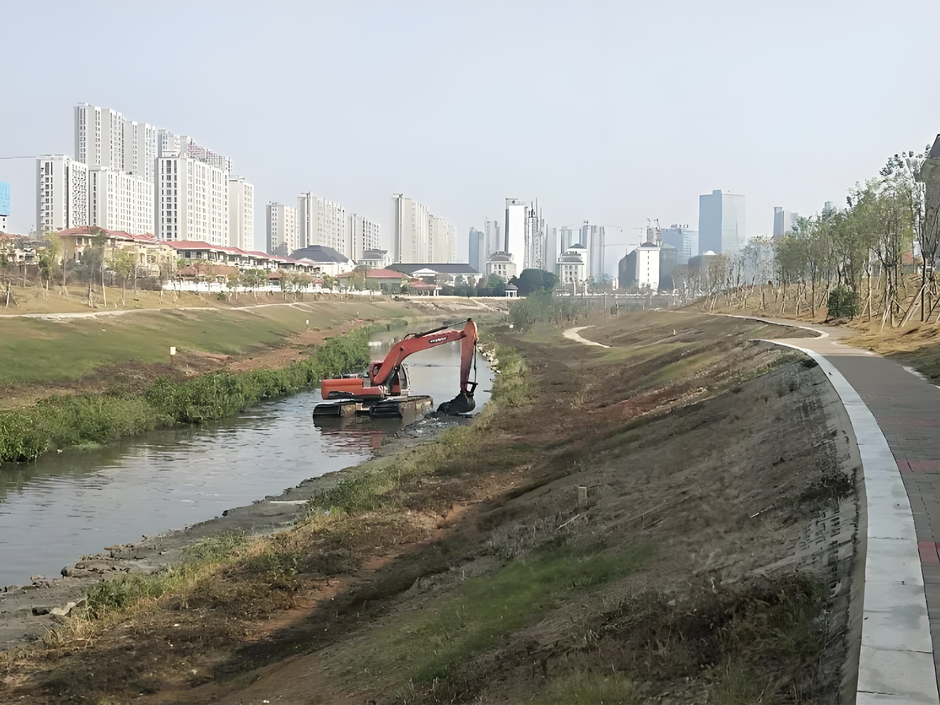上海青浦區(qū)挖機(jī)清淤施工隊(duì)-沼澤地清淤后如何防止再次淤積？