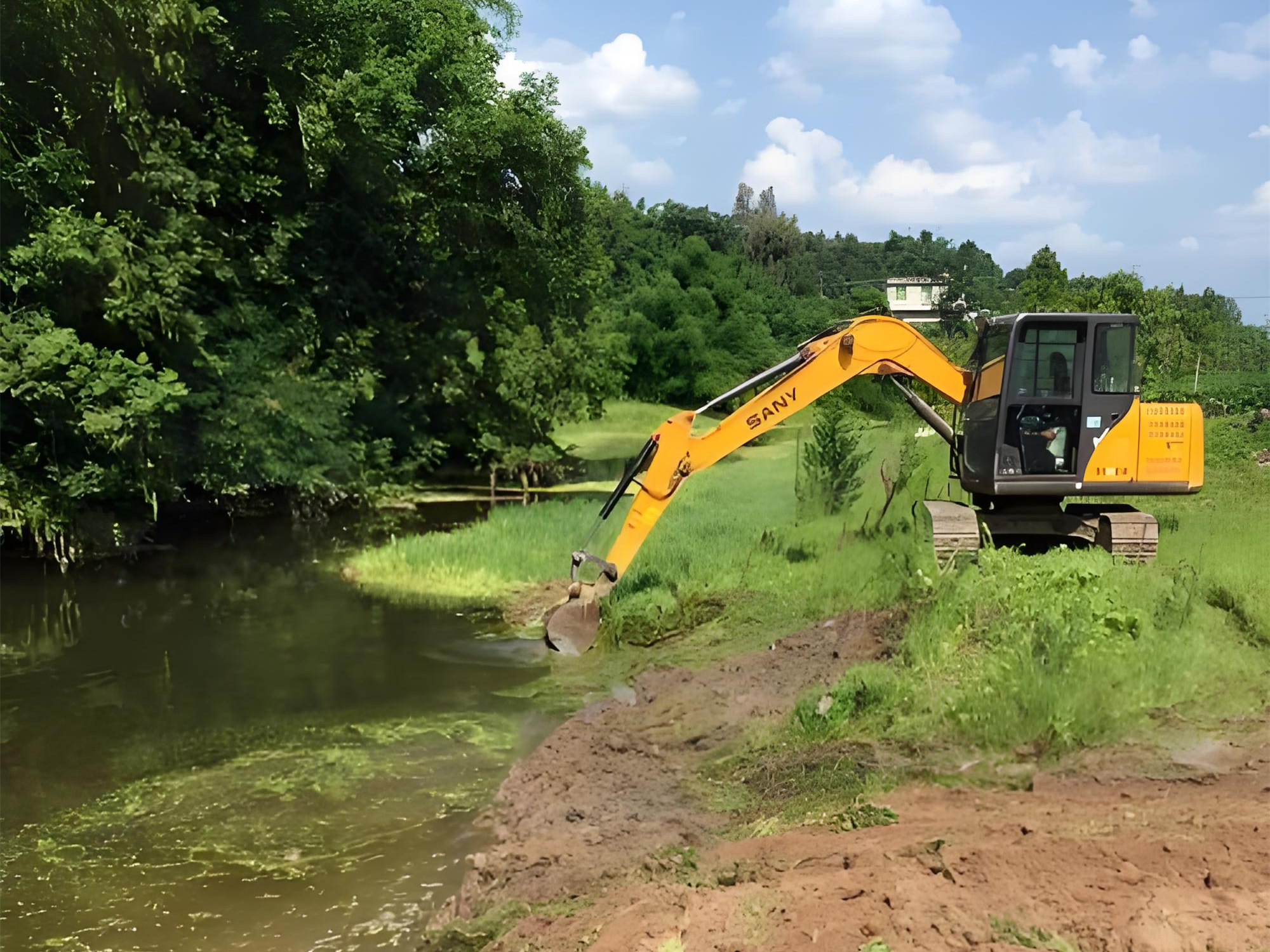 北京朝陽區(qū)水上挖機(jī)清淤隊(duì)-水庫清淤的最佳施工時段是什么時候？