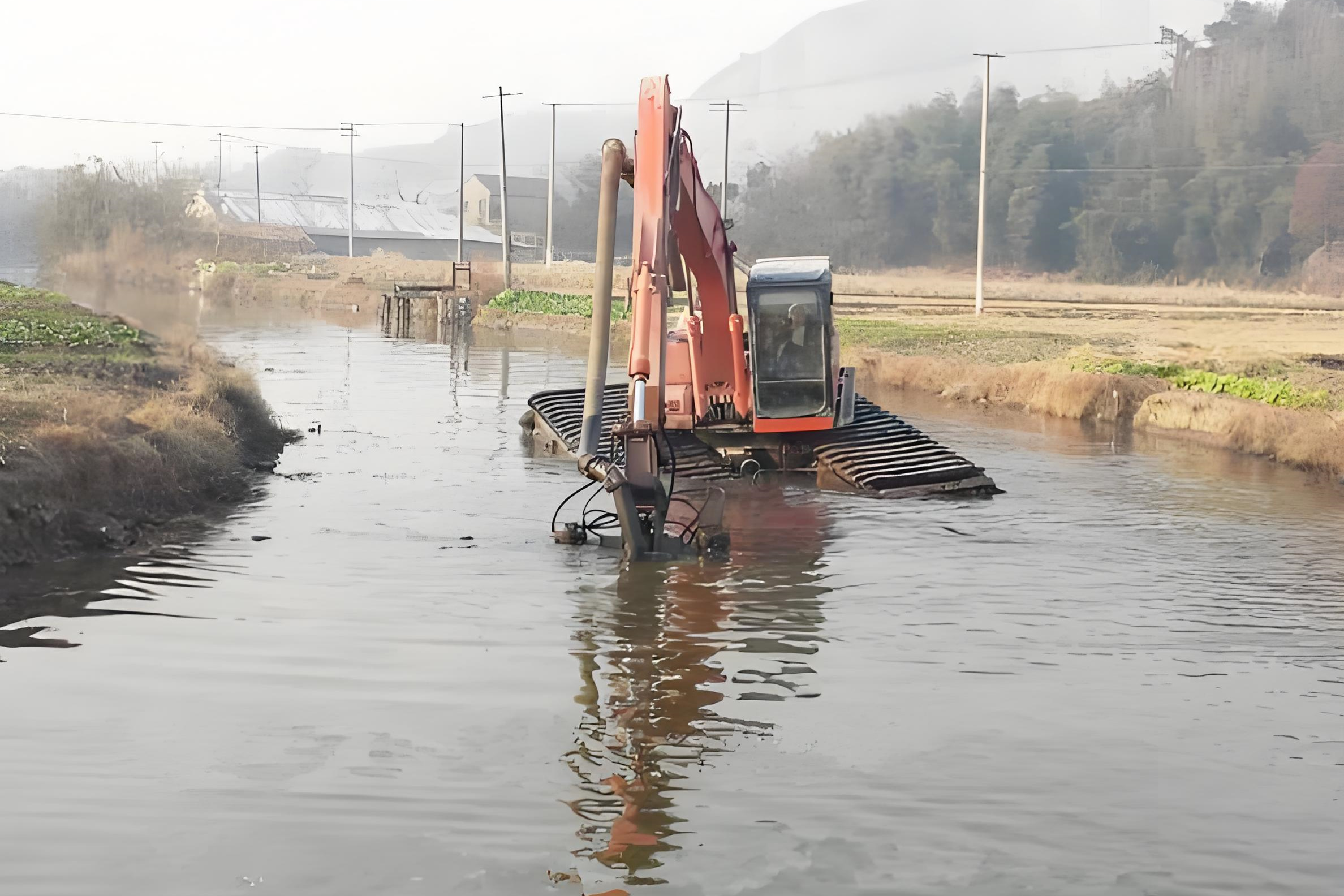 重慶渝中水上挖機(jī)清淤隊(duì) - 魚塘清淤的成本大概是多少？