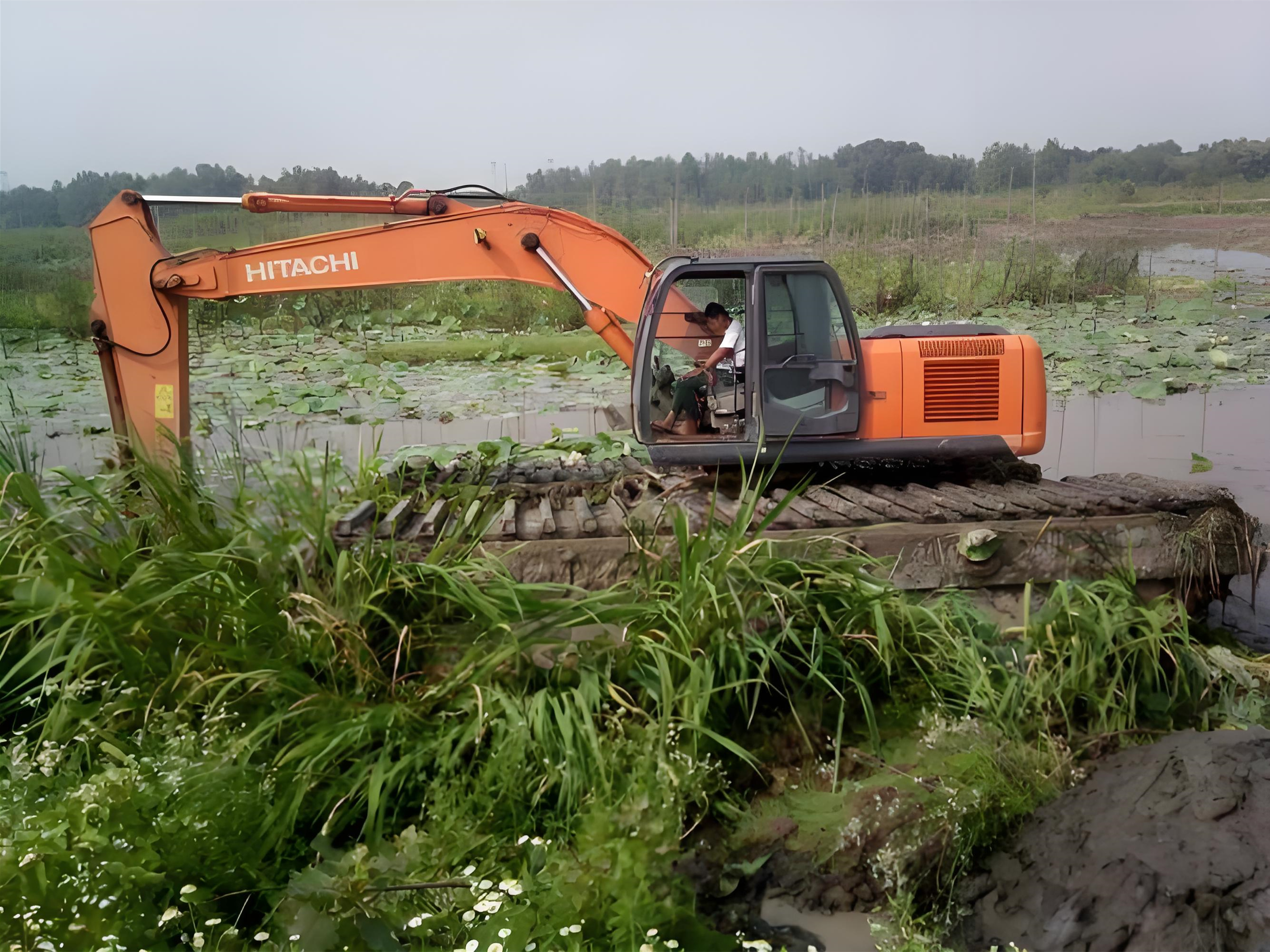 甘肅酒泉水上挖機(jī)清淤施工隊(duì) - 挖機(jī)清淤的費(fèi)用怎么計算？