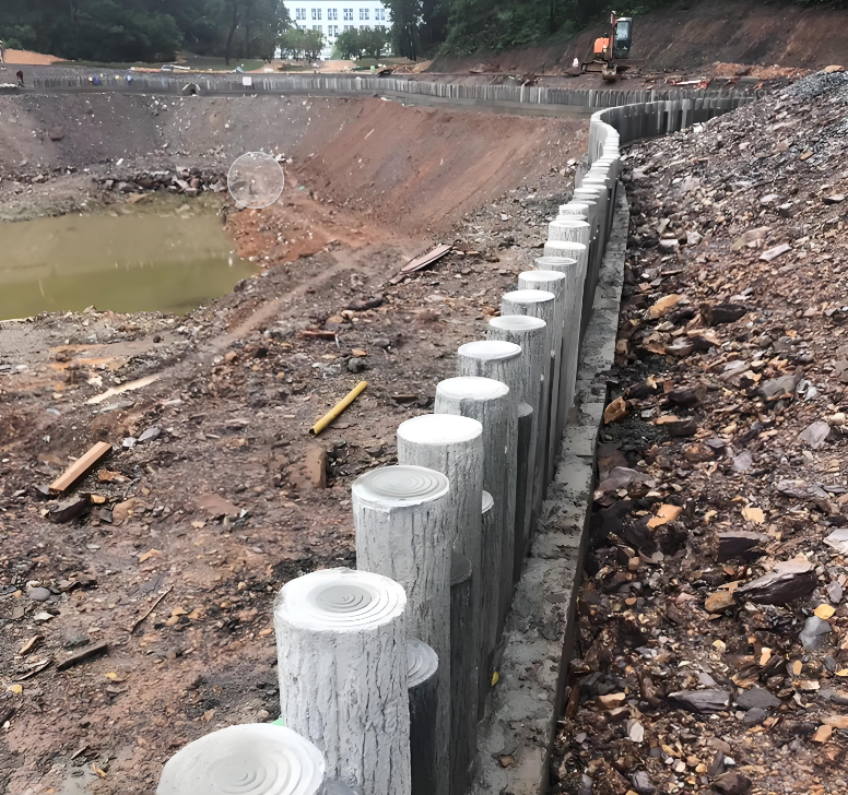 水泥仿木樁施工隊(duì)泓樺錦嘉 - 水泥仿木樁防腐蝕嗎？?